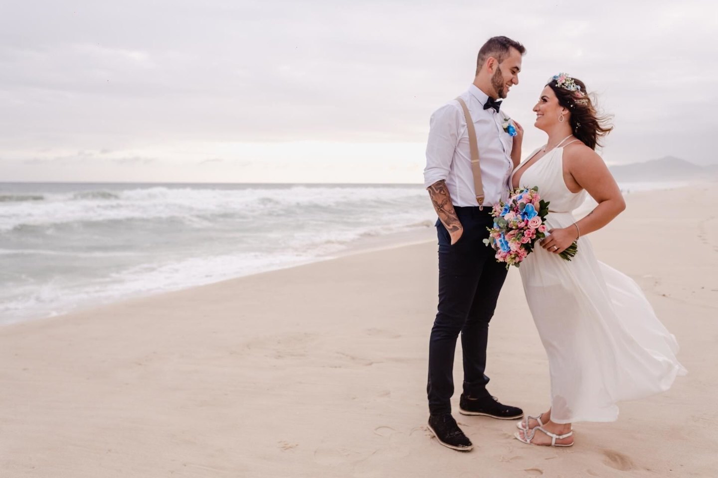 Amanda & Pedro - Casamento intimista na Praia da Reserva 