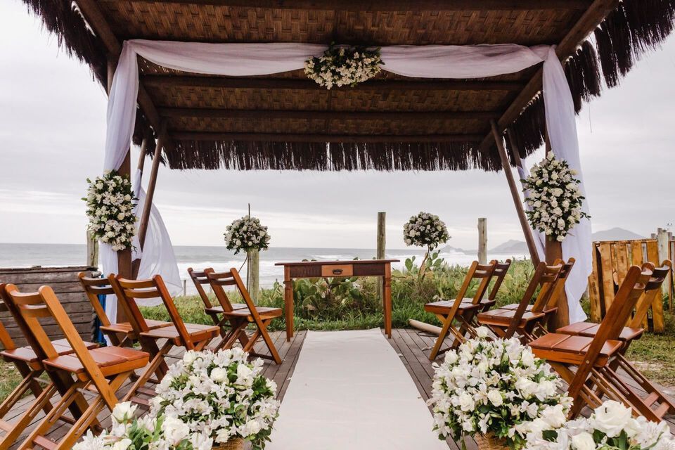 3 dicas para você casar em um Quiosque na praia 3 dicas para você casar em um Quiosque na praia